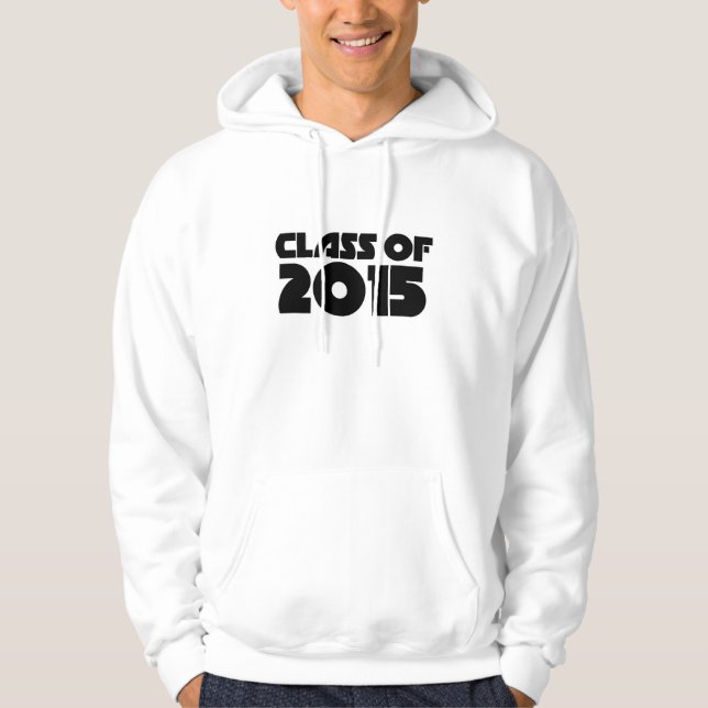 Sudadera Clase de 2015 (Anverso)