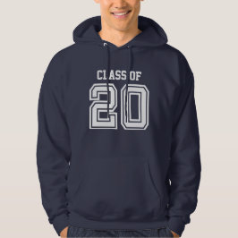 Sudadera Clase de 2020 personalizada