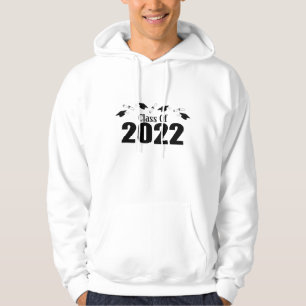 Sudadera Clase De 2022 Caps Y Diplomas (Negro)