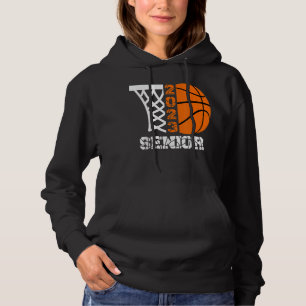 Sudadera Clase De 2023 Senior Graduation Basketball Senior