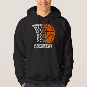Sudadera Clase De 2023 Senior Graduation Basketball Senior