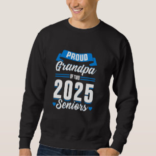 Sudadera Clase de 2025 Abuelo divertido de graduación super