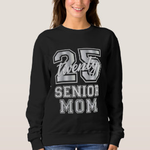 Sudadera Clase de 2025 Graduación de MADRE Pink Varsity L