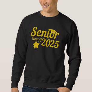 Sudadera Clase de 2025 Graduación de primer año 2025 Volver