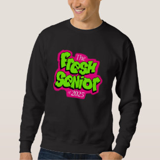 Sudadera Clase de 2025 Senior Fresh 90s Retro TV Style Grad