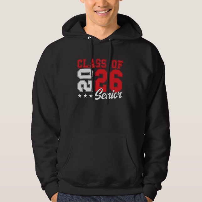 Sudadera Clase de 2026 Clase Senior Night 2026 de 2026 Grad (Anverso)