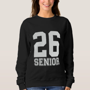 Sudadera clase de 2026 senior de 2026 graduación de 2026