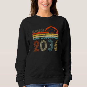 Sudadera Clase de 2036 Crece Conmigo Graduado de Pre K Vint