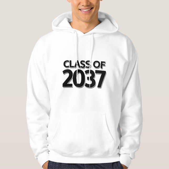 Sudadera Clase de 2037 (Anverso)