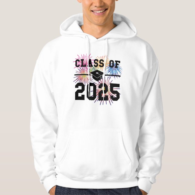 Sudadera Clase De Año Superior 2025 (Anverso)