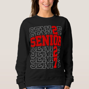 Sudadera Clase De Chicas De Graduación Superior De 2027