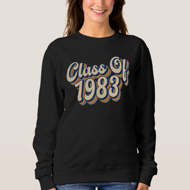 Sudadera Clase de cosecha de 1983 (Anverso)