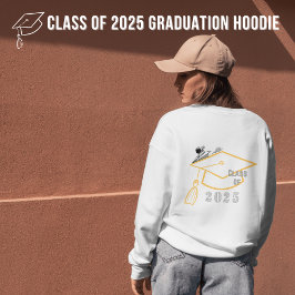 Sudadera Clase de Grad Hoodie 2025