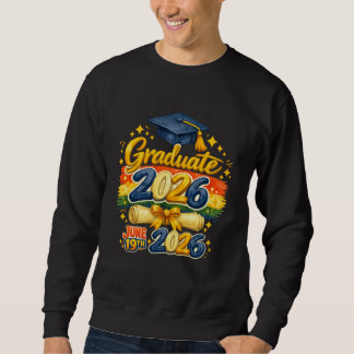 Sudadera Clase de Graduación Personalizada 2026 Familia Cro