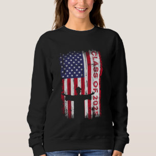 Sudadera Clase de Graduación Superior de Bandera Americana 
