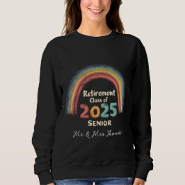 Sudadera Clase de Jubilación de 2025 Momento hito principal