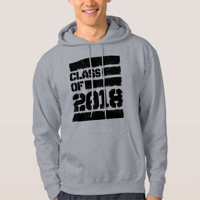 Sudadera Clase de la graduación 2018 (Anverso)