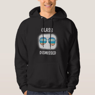 Sudadera Clase Desechada Gafas de Sol Profesora vacaciones