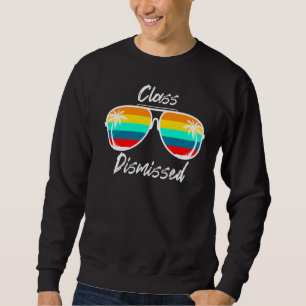 Sudadera Clase Desechada Gafas de Sol Profesora vacaciones