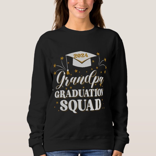 Sudadera Clase Escuadrón de Graduación Abuela de Matc Famil (Anverso)