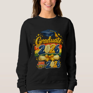 Sudadera Clase personalizada de graduación de 2026 Familia 