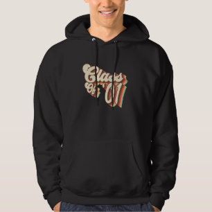 Sudadera Clase Retro Reunion 2001 Clase 01 Escuela Secundar