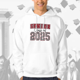 Sudadera Clase superior de 2025 Retro Red