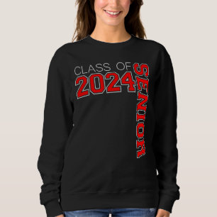 SUDADERA CLASE SUPERIOR DE 24 - ROJO - CLASE SUPERIOR 2024