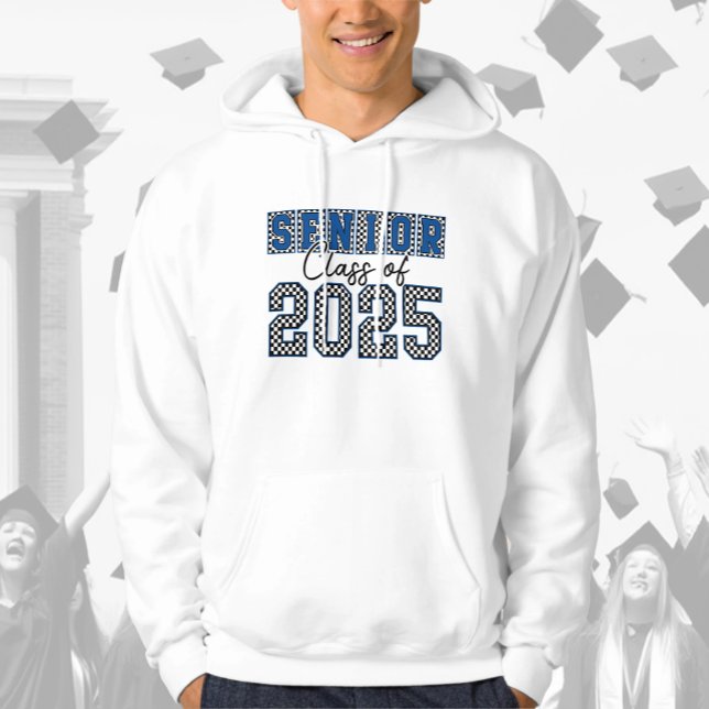 Sudadera Clase superior de azul retro 2025 (Subido por el creador)