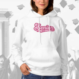 Sudadera Clase superior de color rosa retro 2025