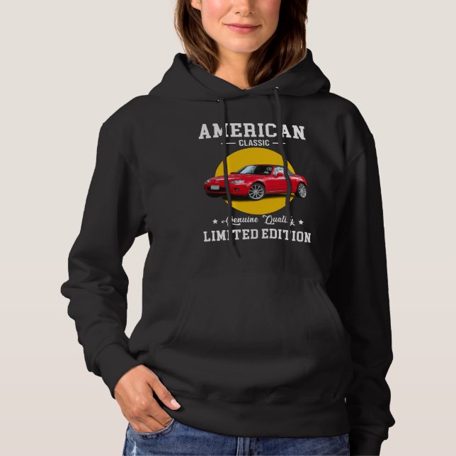 Sudadera clásico americano genuino calidad edición limitada (Anverso)