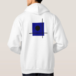 Sudadera Clásico Bauhaus Art Composición Geométrica Azul