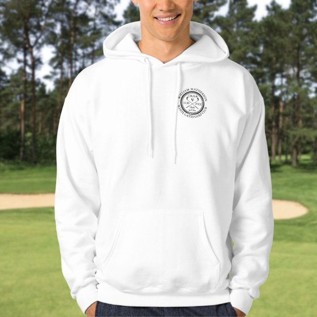 Sudadera Clásico de Golf Hole in One Personalizado (Hole in One Classic Golf Personalised Hoodie)