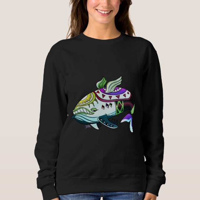 Sudadera Clásico de pesca 12 (Anverso)