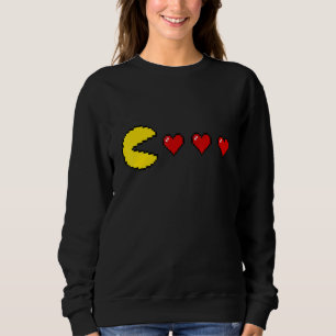 Sudadera Clásico Juego Retro Arcade de 8 bits de los 80s Sa