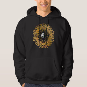 Sudadera Clásico Mood Lotus Flor Mandala Yoga Meditación G