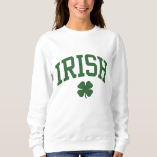 Sudadera Clásico Orgullo Irlandés Trébol - Día de San Patri