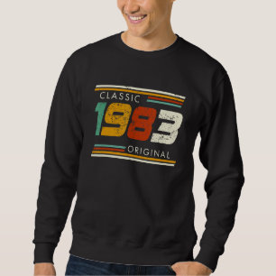 Sudadera Clásico Original Vintage 1983