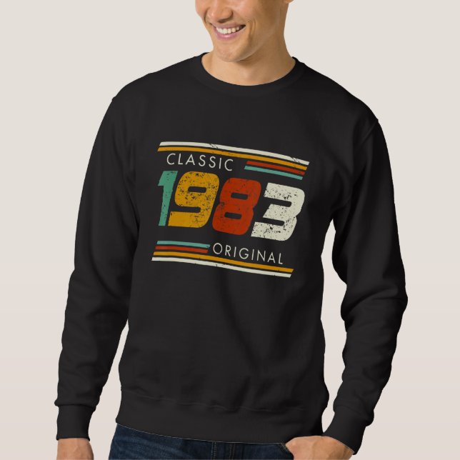 Sudadera Clásico Original Vintage 1983 (Anverso)