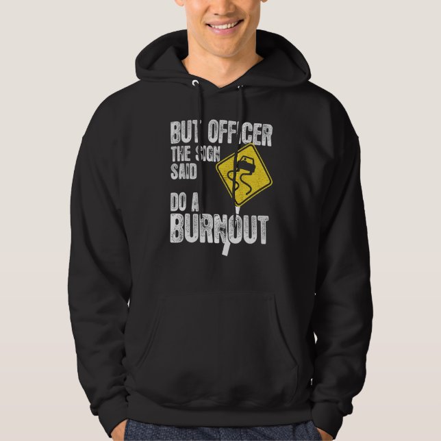 Sudadera Clásico Pero Oficial El Rótulo Dijo Que Hagan Un B (Anverso)