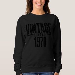 Sudadera Clásico Vintage 1970