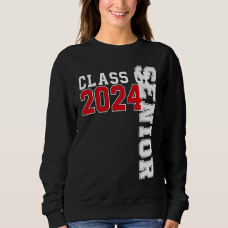 Sudadera Class of 2024 Senior 24 High School Graduation 1