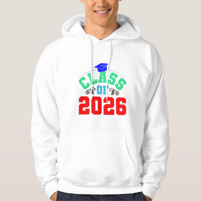 Sudadera  Class of 2026 Sweatshirt Senior  (Anverso)