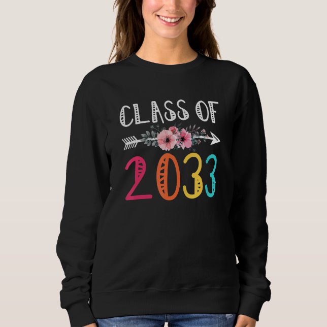 Sudadera Class Of 2033 Shirt Pre-K Graduate Preschool Gradu (Anverso)