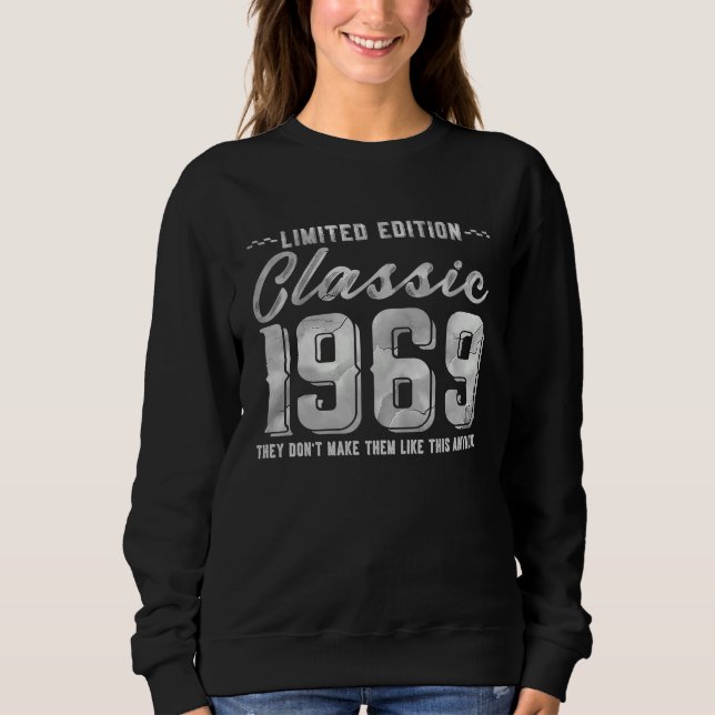 Sudadera Classic 1969  B Day Vintage Fun Retro (Anverso)