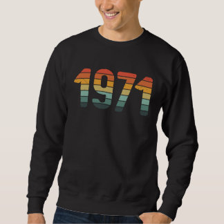 Sudadera Classic 1971  BDay Vintage Sunset