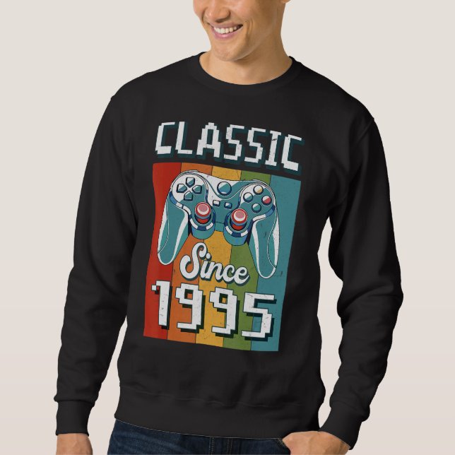 Sudadera Classic 1995 27th Birthday Video Controller G (Anverso)