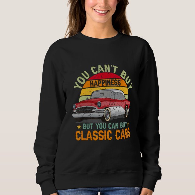 Sudadera Classic Car (Anverso)