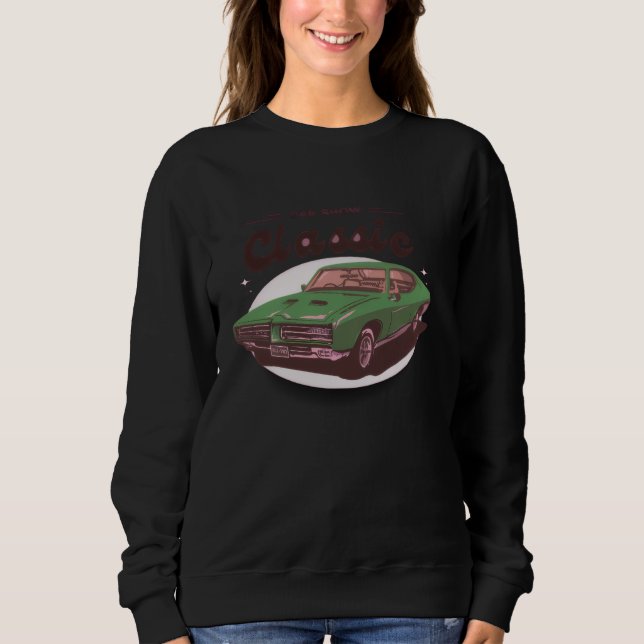 Sudadera Classic Car Show  (Anverso)