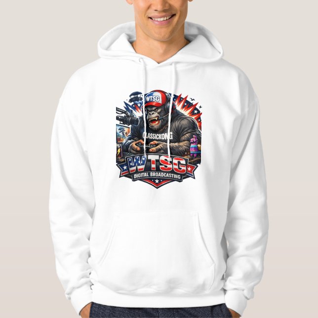Sudadera Classic Kong WTSG Digital Broadcasting Hoodie (Anverso)
